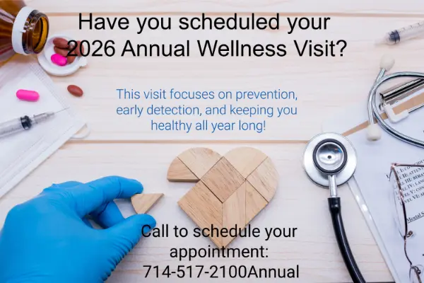 2026 Annual Wellness Visit Poster