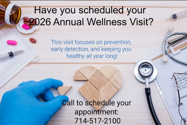 2026 Annual Wellness Visit Poster